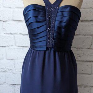 Pilar Rossi XS Silk Dark Royal Blue Fancy Dress